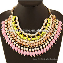 Hot selling latest handmade necklace bead necklace designs